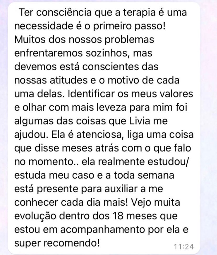 Depoimento - Paciente S., N.